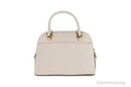 Michael Kors Jet Set Travel Medium Powder Blush Leather Dome X Cross Satchel Bag